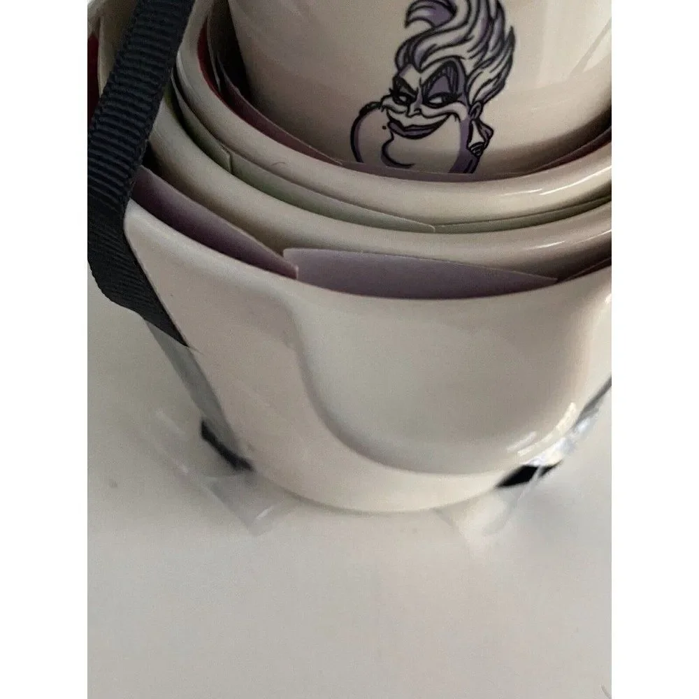 Rae Dunn Disney Villains Measuring Cups Halloween Evil Queen‎ Maleficent Ursula